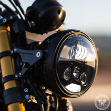 MOTODEMIC 7 INCH CLASSIC HEADLIGHT